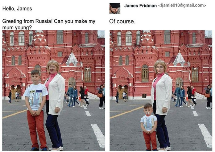 Ünlü photoshop trolü yine iş başında! - Resim: 2