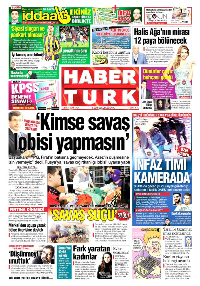 Gazete manşetleri - Milliyet - Taraf ve Yenişafak ne yazdı? - Resim: 1