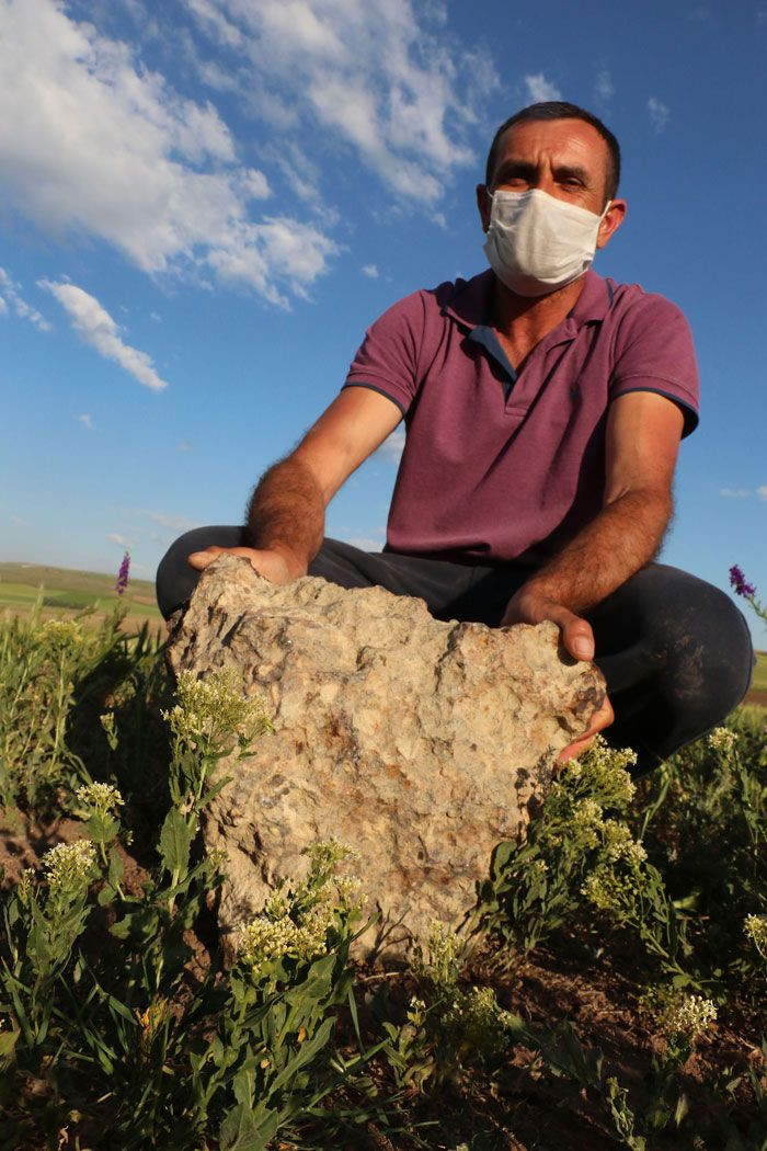 Çorum'da çiftçi tarlasında göktaşı buldu ABD'de onaylattı 68 bin dolar verdiler satmadı - Resim: 4