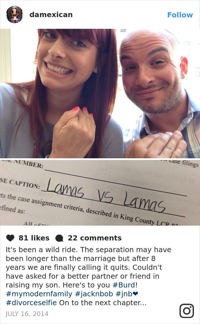 Bu insanlar artık çok mutlular çünkü boşandılar! - Resim: 1