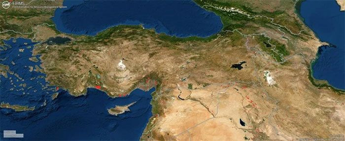 NASA Türkiye'deki yangınları böyle izliyor! İşte NASA'nın yeni takip sistemi - Resim: 3