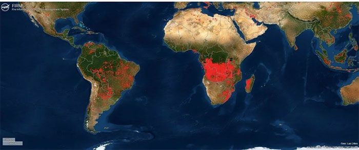 NASA Türkiye'deki yangınları böyle izliyor! İşte NASA'nın yeni takip sistemi - Resim: 1