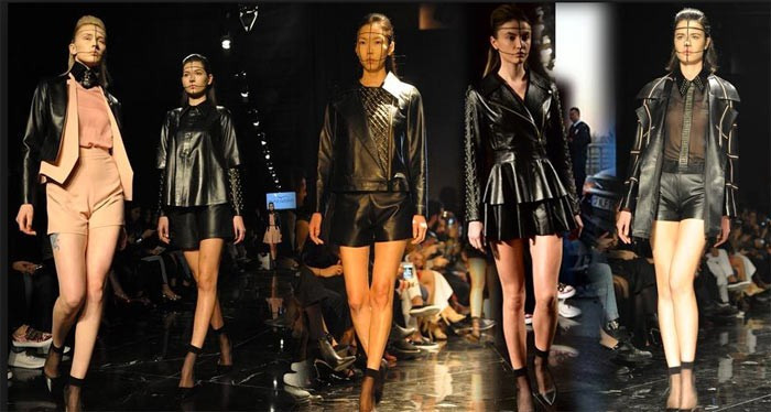 Büyük rezillik! Salavat eşliğinde transparan defile - Resim: 1