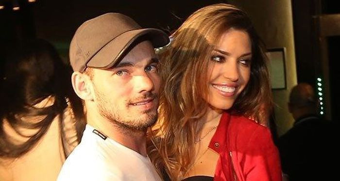Wesley Sneijder Yolanthe Cabau çifti boşanıyor mu? Son noktayı koydu - Resim: 1