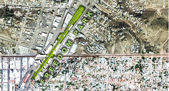 Meksika duvarı yıkılacak yerine Türklerden Özgürlük parkı geliyor - Resim: 2