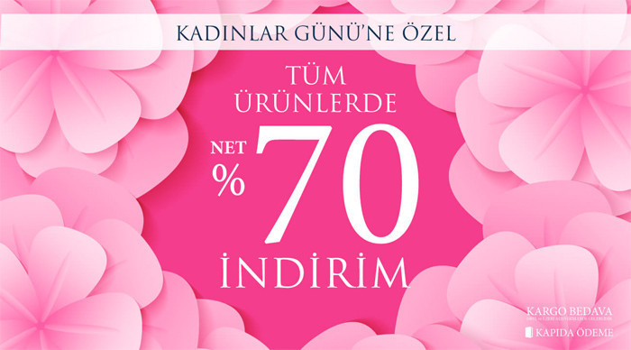 8 Mart Dünya Kadınlar günü indirimleri nereden ne alınır neler indirimde - Resim: 3