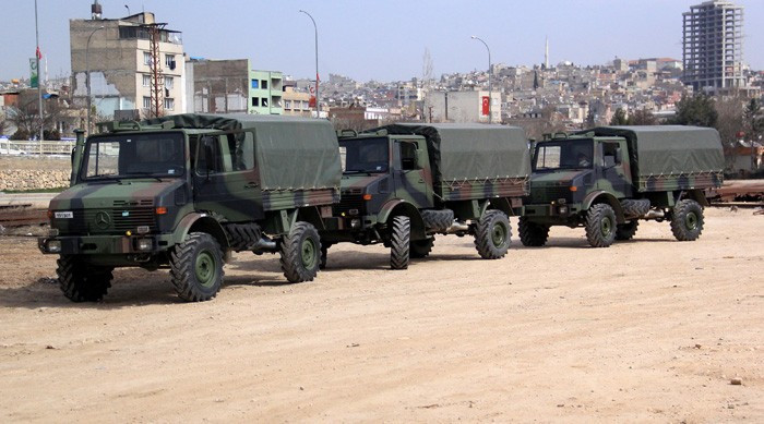 Suriye sınırına askeri sevkiyat! Büyük hareketlilik yaşanıyor - Resim: 2