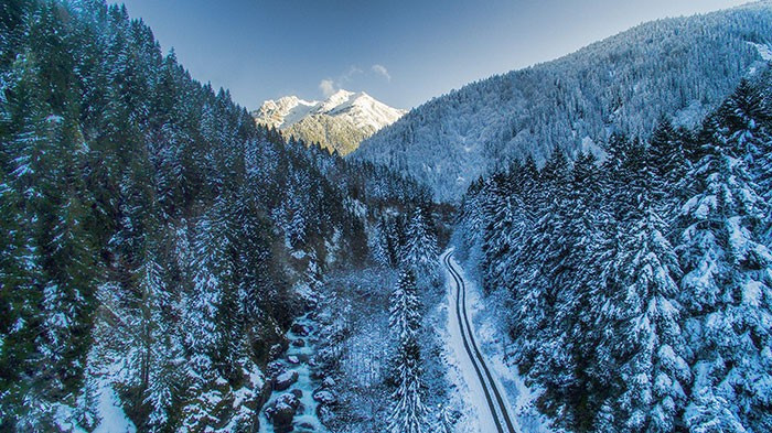 Kartpostallık kar manzaraları! Bakın nerede çekildi - Resim: 3