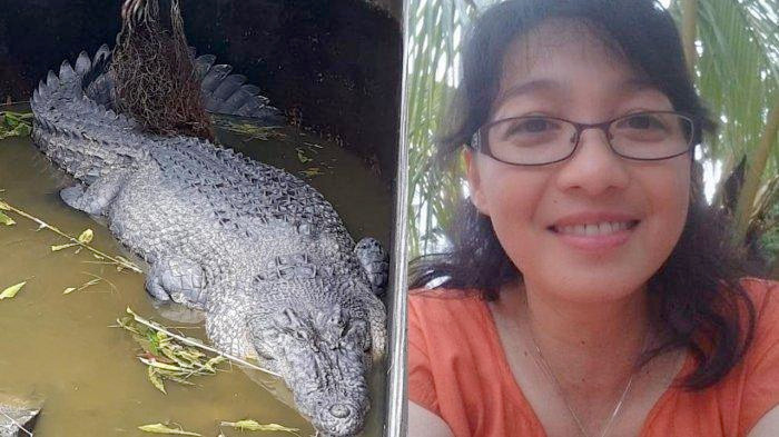 Dev timsah kadının yarısını yedi sudaki cismi görenler dehşete düştü - Resim: 1