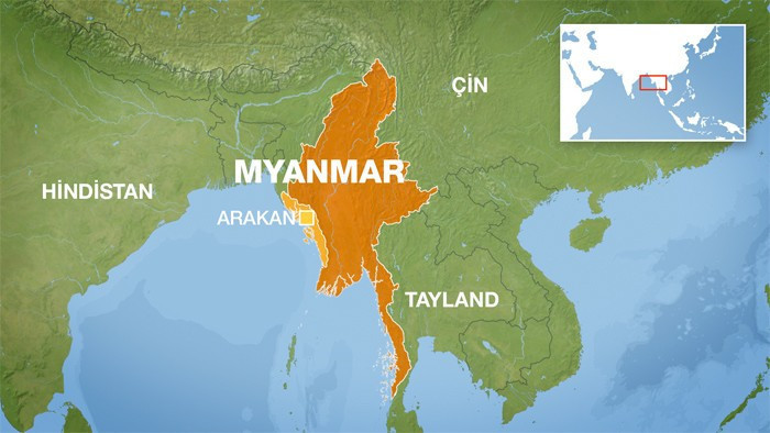 Arakan nerede? Myanmar cesetleri yakıyor son durum fena - Resim: 1