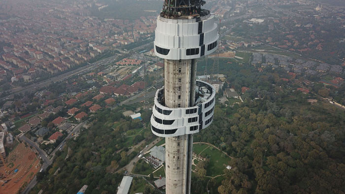 İşte Çamlıca kulesinin son hali! Manzara terasından muhteşem manzara - Resim: 3