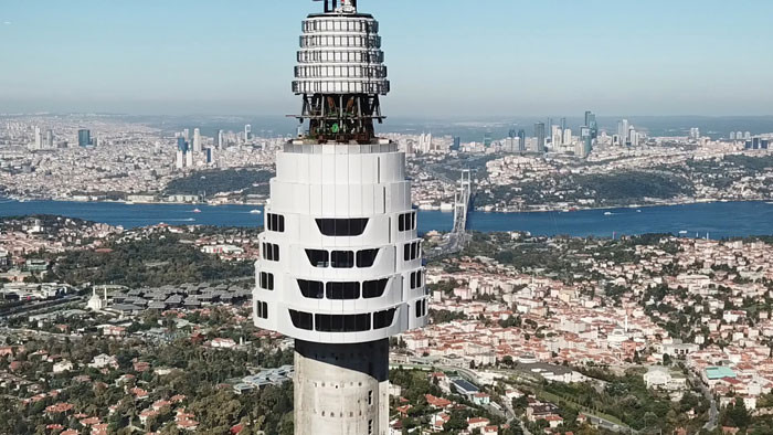 İşte Çamlıca kulesinin son hali! Manzara terasından muhteşem manzara - Resim: 4