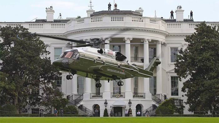 Trump kendine yeni helikopter aldırdı Beyaz Saray'ı tarumar etti - Resim: 1