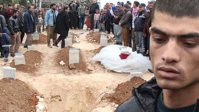 Yok böyle bir acı! Eşini 2 oğlunu 5 kardeşini ve annesini aynı gün toprağa verdi  - Resim: 2