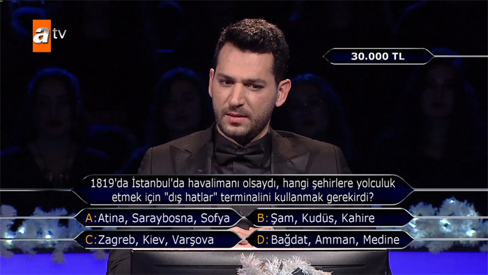 Kim Milyoner Olmak İster'deki İstanbul havalimanı sorusu olay oldu  - Resim: 3