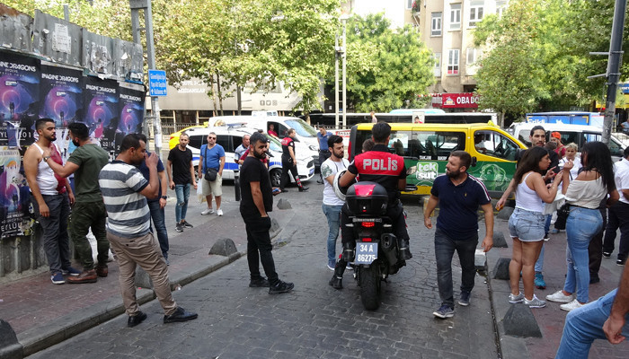 Taksim büyük kavga! Kafasında şişe patlattılar kanlar içinde kaldı - Resim: 4