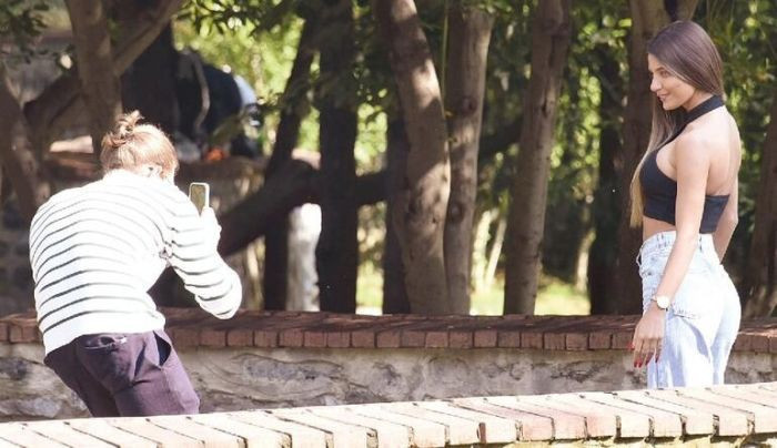 Korcan Kol sevgilisiyle ilk kez görüntülendi! Duygu Özlen'in Instagram pozları olay - Resim: 3