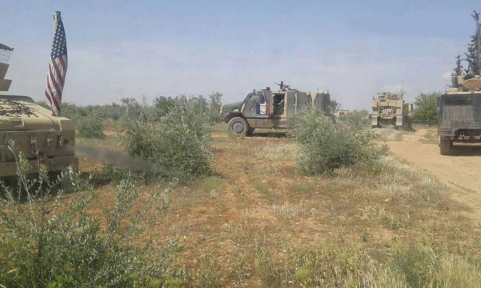 Menbiç'te skandal görüntü! Fransız ve ABD'li askerler yan yana devriyede - Resim: 3
