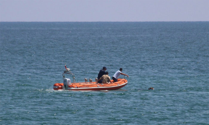 Samsun'da şoke eden görüntü! Denizde kestiler... - Resim: 1