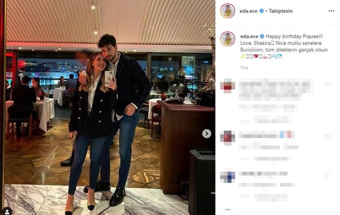 Yasak Elma yıldızı Eda Ece'den sevgilisi Buğrahan Tuncer'e romantik kutlama - Resim: 4