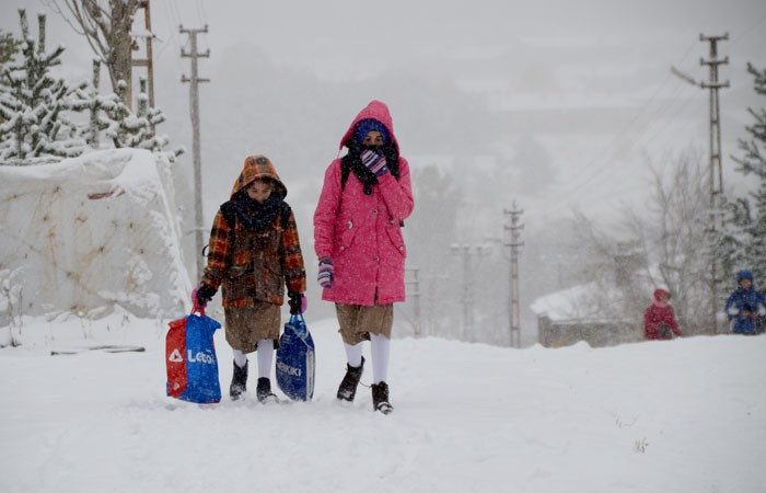 Kar nihayet geldi! Yurttan kar manzaraları - Resim: 1
