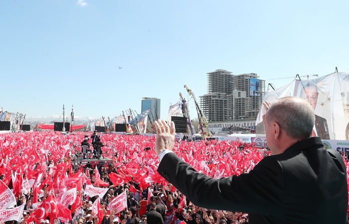 Erdoğan açıkladı Cumhur İttifakı büyük Ankara mitingine rekor katılım - Resim: 1