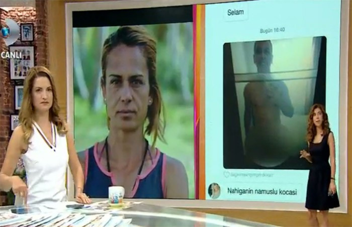 Nagihan Karadere şokta kocası çıplak fotoğrafıyla aldattı! - Resim: 1