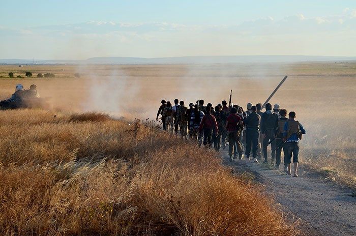 Saldırı alanına doğru ilerliyorlar! Terör örgütüne... - Resim: 1