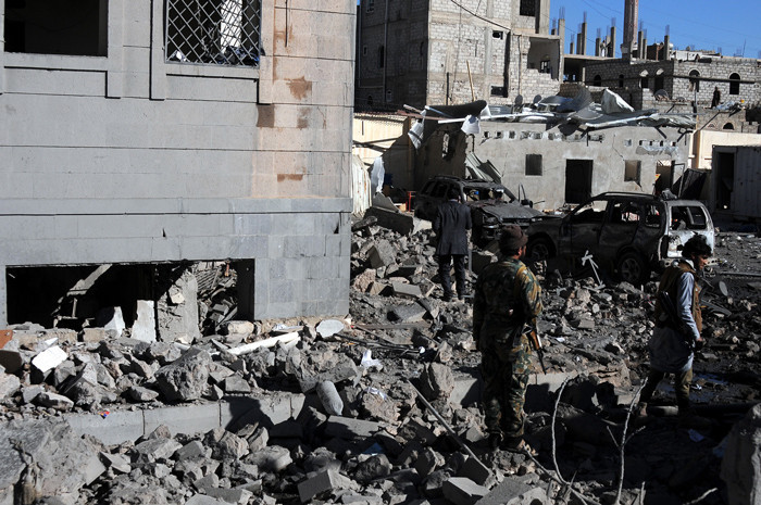 Arabistan Yemeni vurdu! 51 ölü, 80 yaralı - Resim: 1