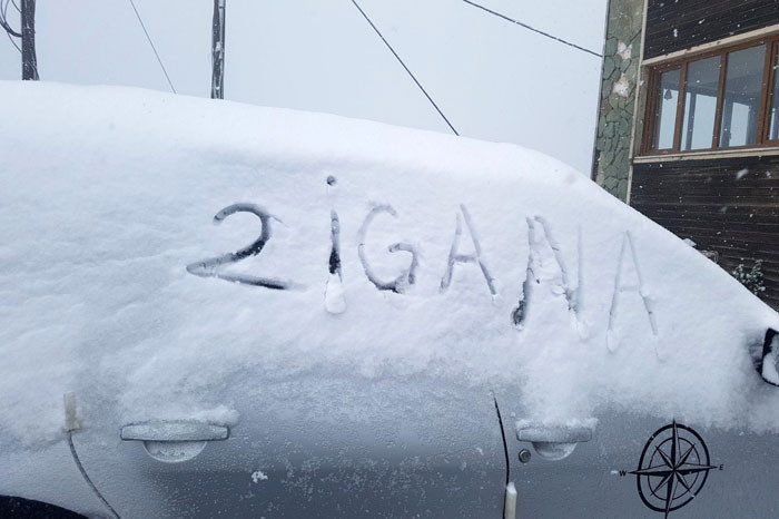 Mayıs ayının ortasında kar sürprizi! Heryer bembeyaz oldu... - Resim: 2