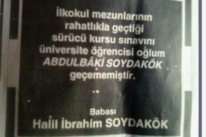 Komik gazete manşetleri ve ilanları - Resim: 1