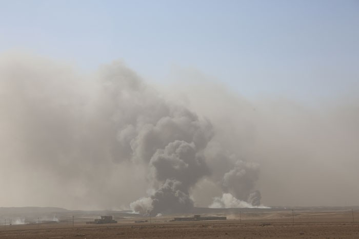 Musul'da kabus! Dört aydır yangın söndürülemiyor! - Resim: 1