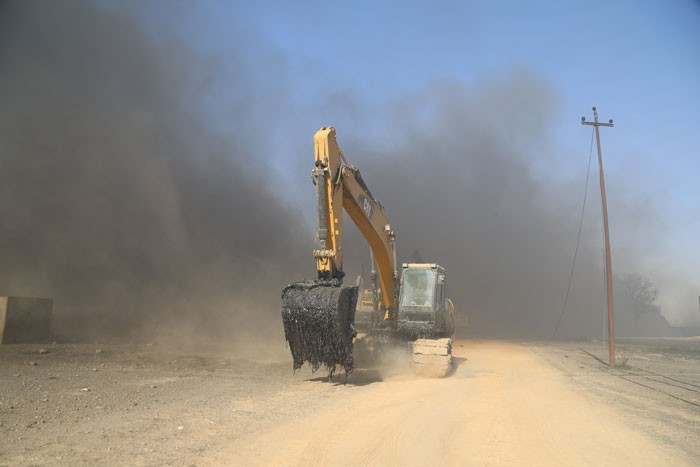 Musul'da kabus! Dört aydır yangın söndürülemiyor! - Resim: 3