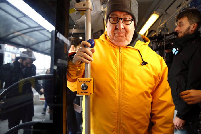 Panik butonlu metrobüsler sefere başladı - Resim: 4