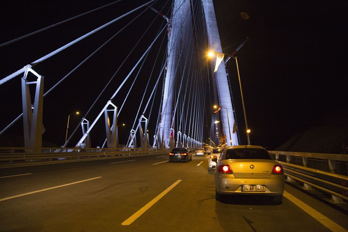Yavuz Sultan Selim Köprüsü'nde ilk gece - Resim: 1