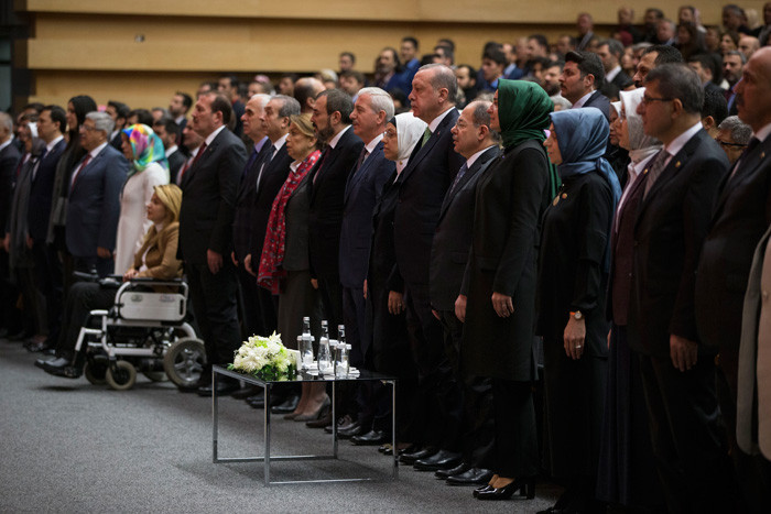 Erdoğan tam fotoğraf çekilirken dayanamadı! - Resim: 1