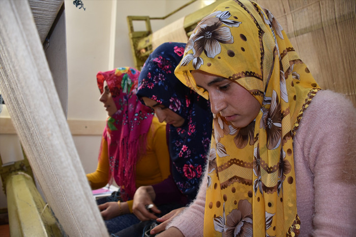 Adıyaman'da Mescid-i Aksa'yı halıya işliyorlarlar - Resim: 2