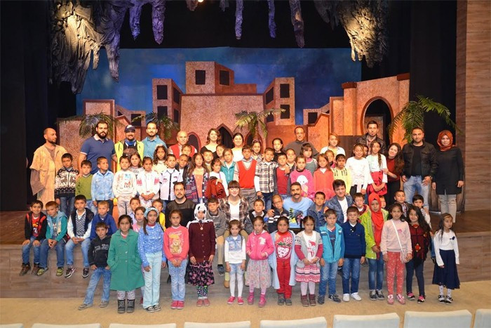 Gaziantepli çocuklar tiyatroya doydu - Resim: 1