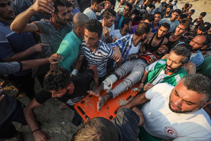 İsrail 50 tekne ile protestoya silahla karşılık verdi! - Resim: 4