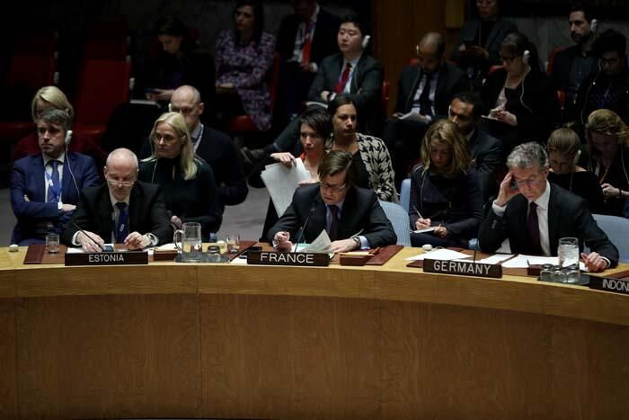 İdlib konulu BM toplantısına damga vuran fotoğraflar Türkiye ile ABD baş başa - Resim: 2