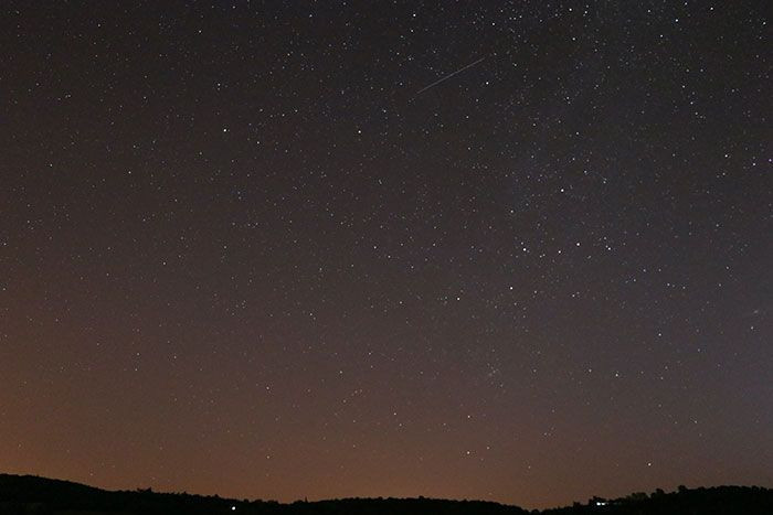 Dün gece gökyüzünde şenlik vardı! Perseid Meteor Yağmuru Türkiye'den böyle izlendi - Resim: 1