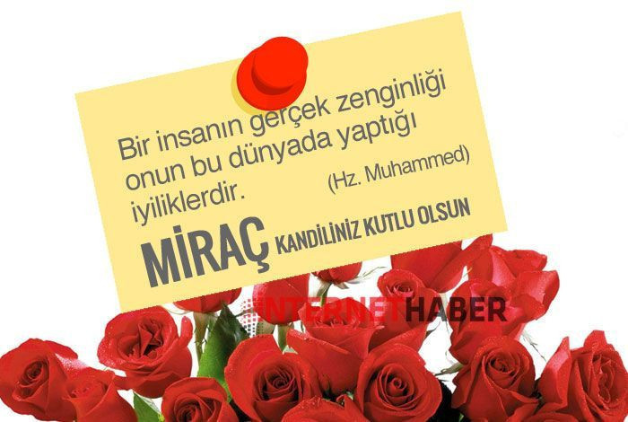Kandil mesajları bugün Miraç Kandili resimli kandil kutlama sözleri - Resim: 2