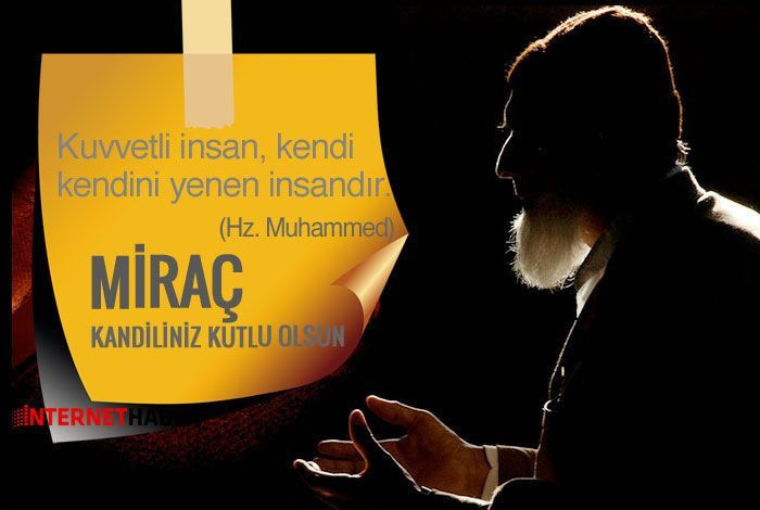 Kandil mesajları bugün Miraç Kandili resimli kandil kutlama sözleri - Resim: 4