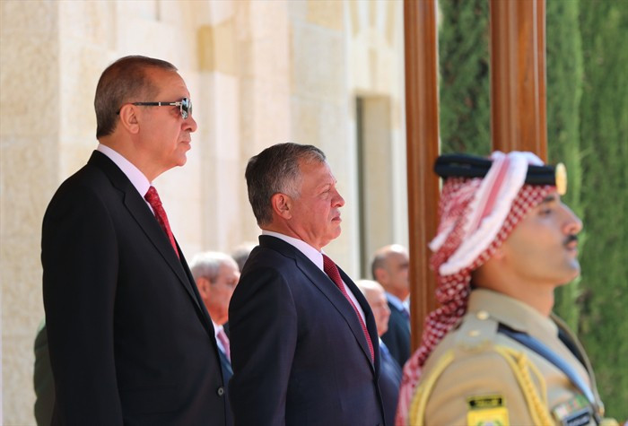  Erdoğan'a Ürdün'de görkemli karşılama! - Resim: 4