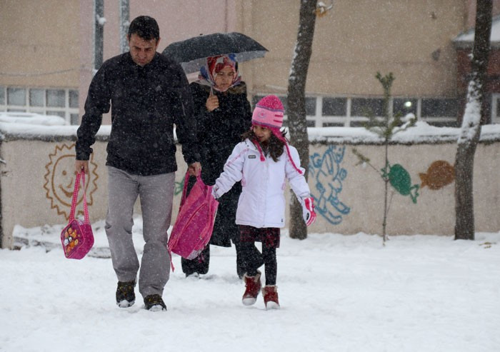 Kar nihayet geldi! Yurttan kar manzaraları - Resim: 3