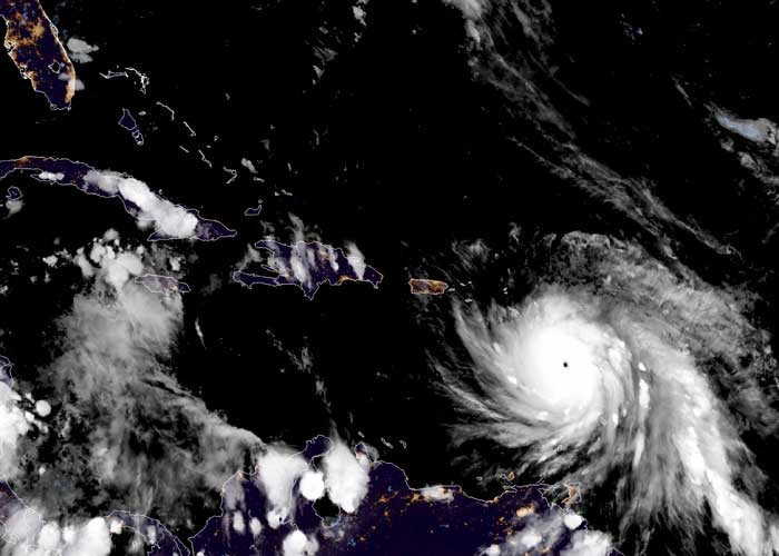 ABD'ye felaket yağacak NASA çekti Florance 4. seviyede dehşet - Resim: 1