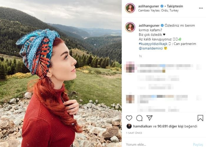 Show TV Kuzey Yıldızı İlk Aşk yıldızı Aslıhan Güner paylaştı hayranları sevindi - Resim: 3
