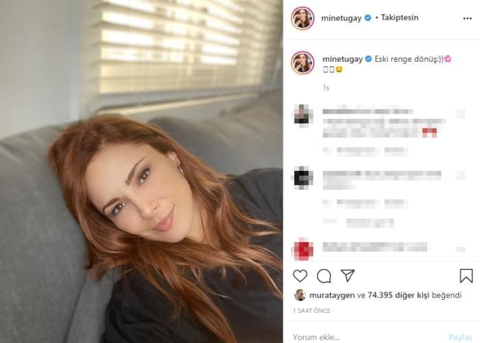 Mine Tugay imaj değişikliğini böyle duyurdu eski haline geri dönüş yaptı - Resim: 3