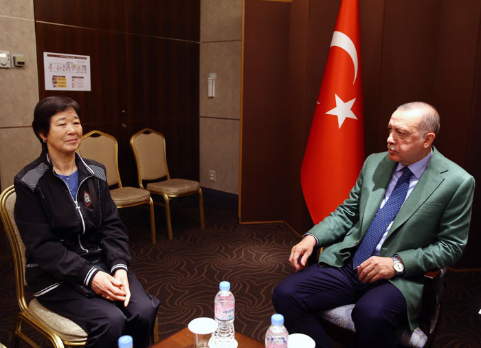 Erdoğan'ın Kore'de kabul ettiği sürpriz isim kim?.. - Resim: 1