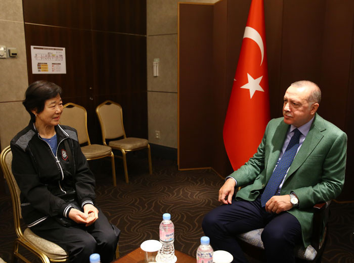 Erdoğan'ın Kore'de kabul ettiği sürpriz isim kim?.. - Resim: 3